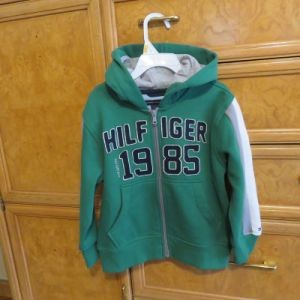 The Kids Baby Green Full Zip Hoodie Children Sweatshirt